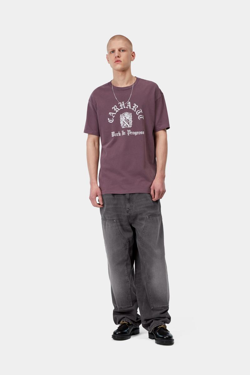 Carhartt OG Double Knee Pant - Schwarz, Grind-Waschung