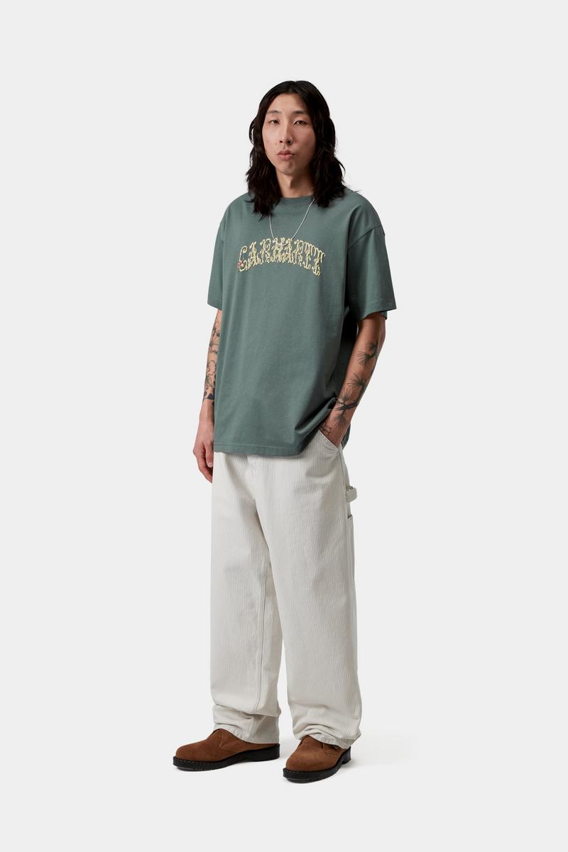 Carhartt S/S Monogram T-Shirt - Samtgrün