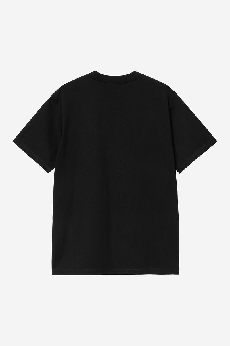 Carhartt S/S University Script T-Shirt - Schwarz / Weiß