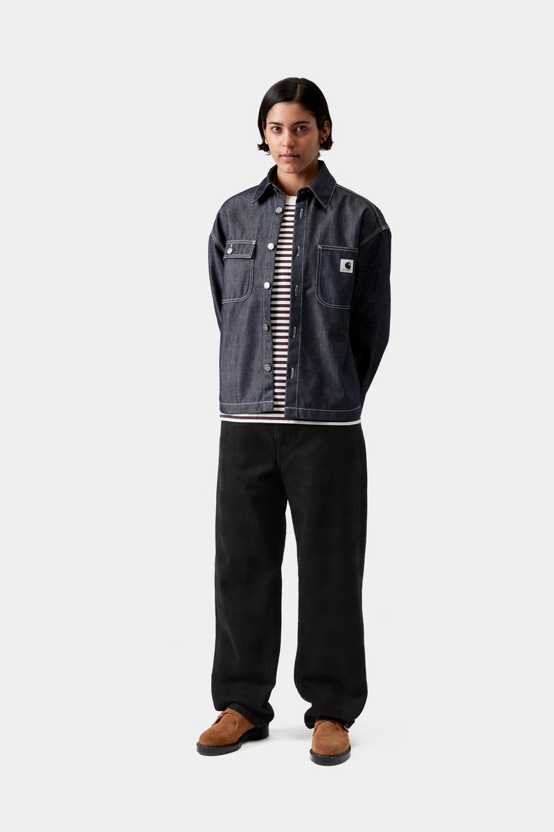 Carhartt Louis Shirt Jac - Blau, starr