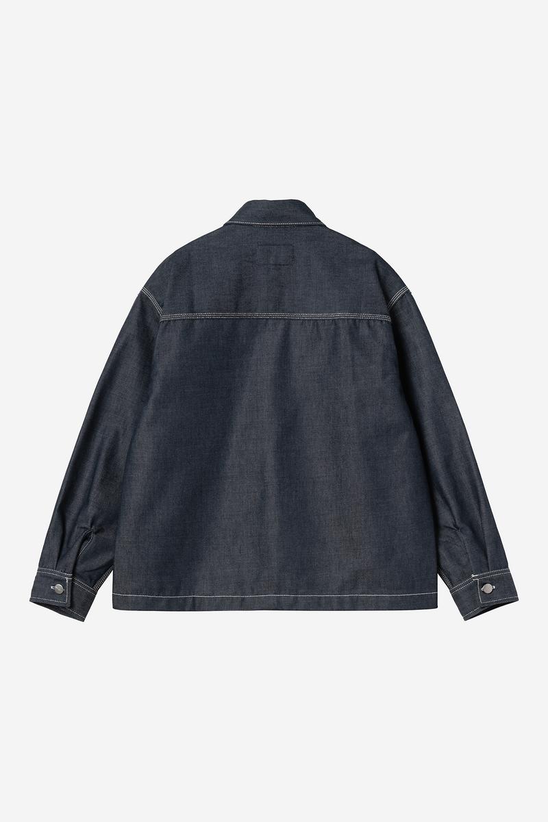 Carhartt Louis Shirt Jac - Blau, starr