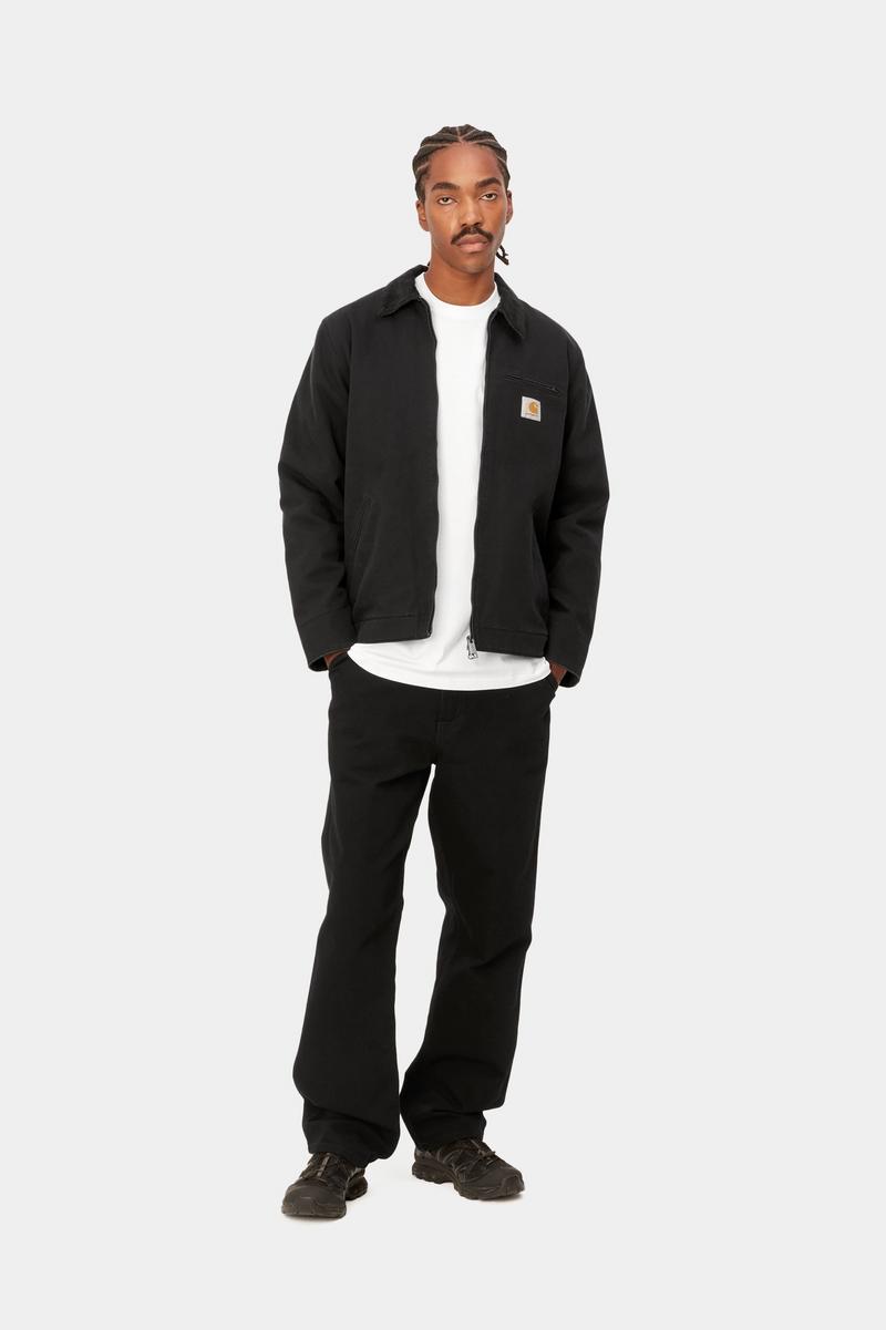 Carhartt Simple Pant - Schwarz, gespült