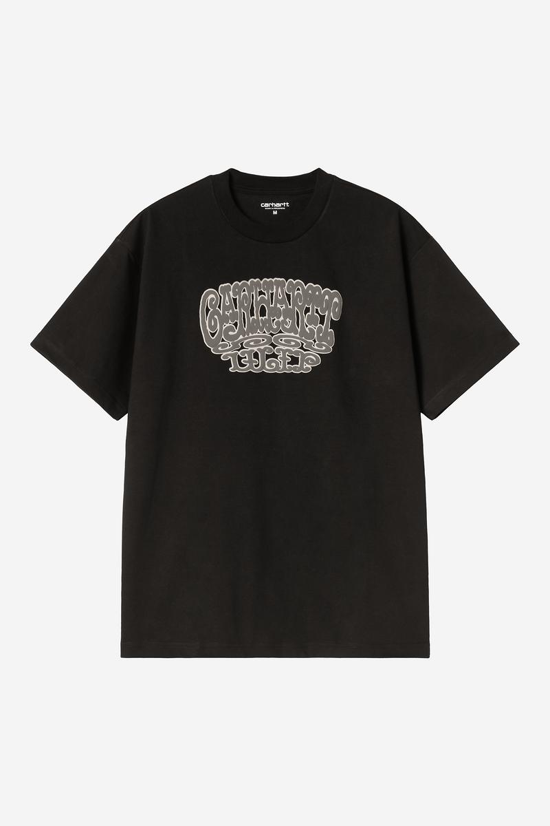 Carhartt S/S Tipsy Type T-Shirt - Schwarz