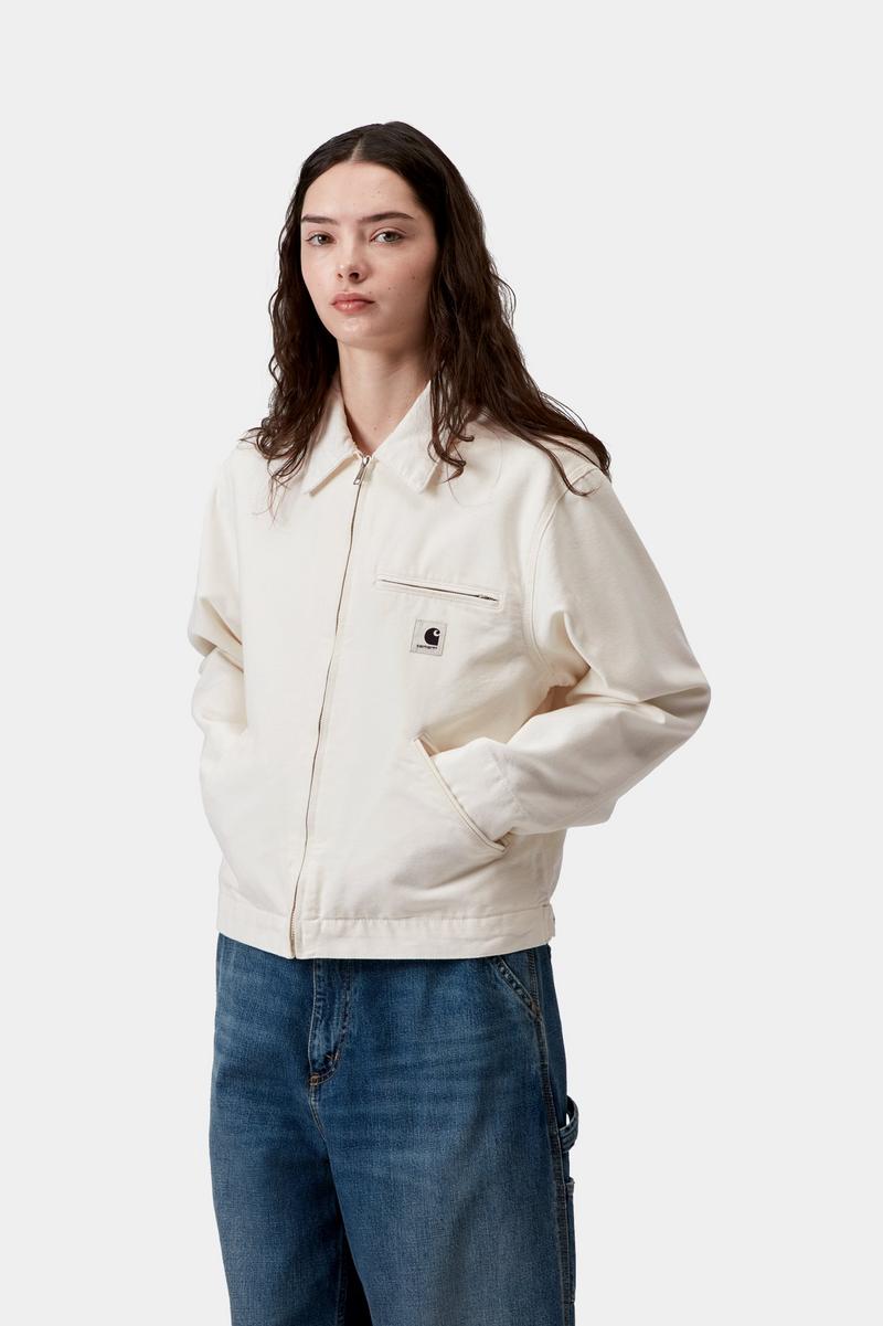 Carhartt OG Detroit Jacket - Wachs / Wachs, gespült
