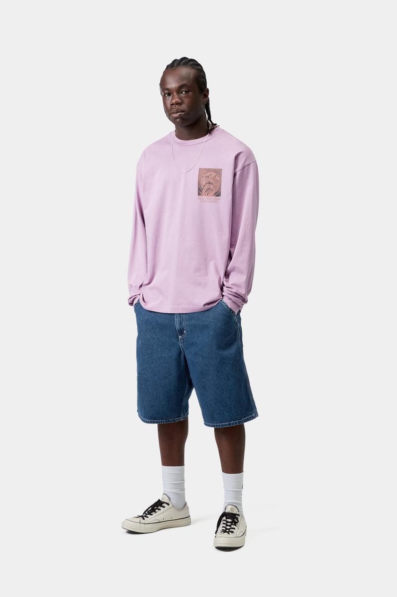 Carhartt Simple Short - Blau, Stonewashed