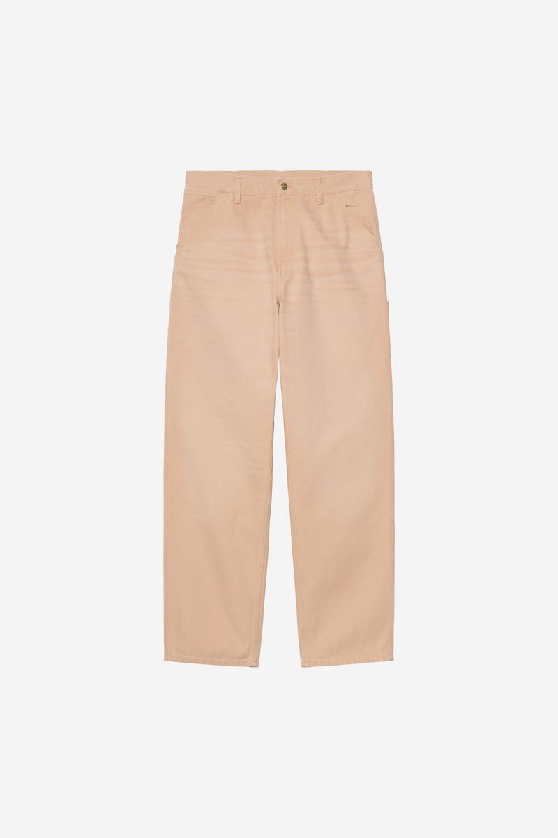 Carhartt Single Knee Pant - Dusty H Brown, Steinleinwand