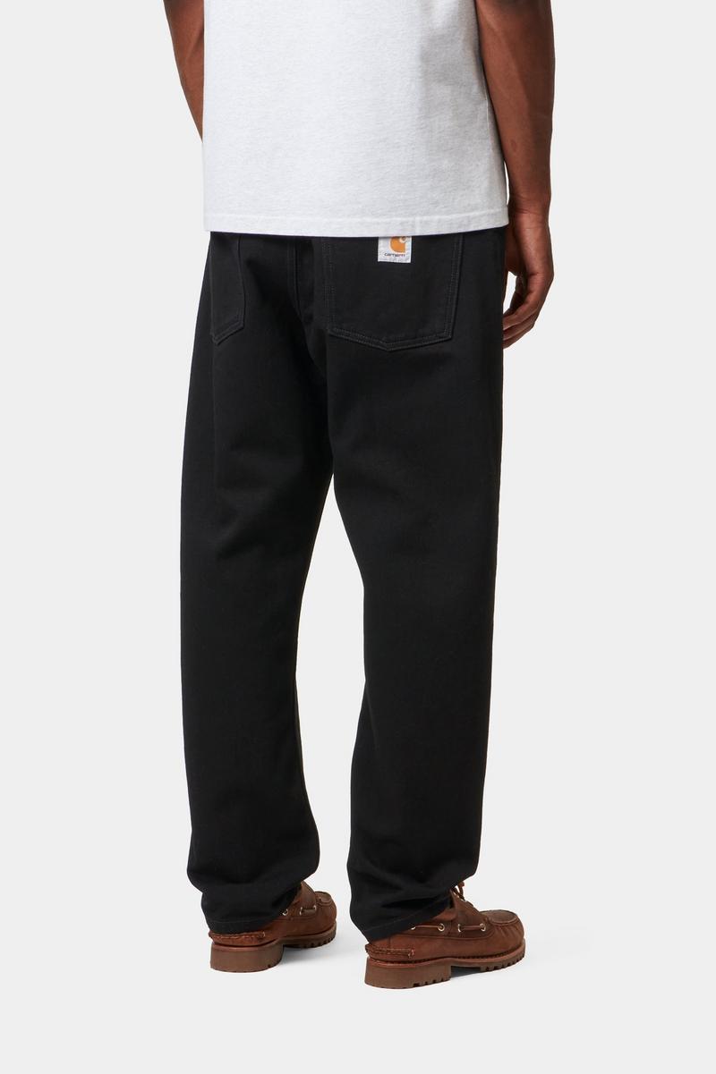 Carhartt Newel Pant - Schwarz, eine Wäsche