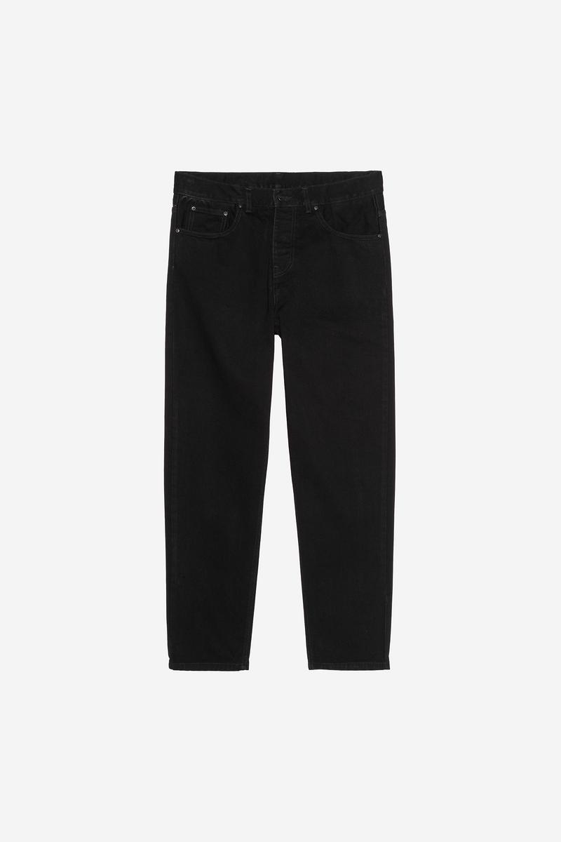 Carhartt Newel Pant - Schwarz, eine Wäsche