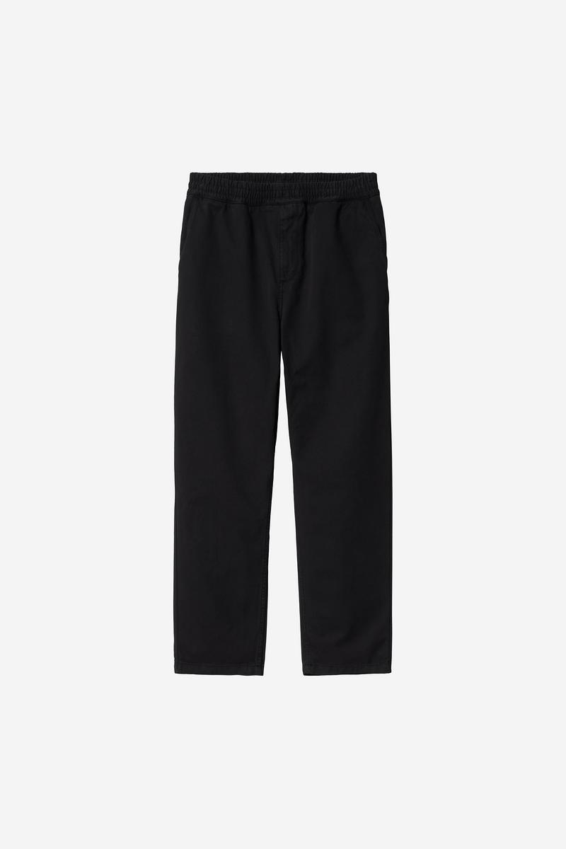 Carhartt Flint Pant - Schwarz, stückgefärbt
