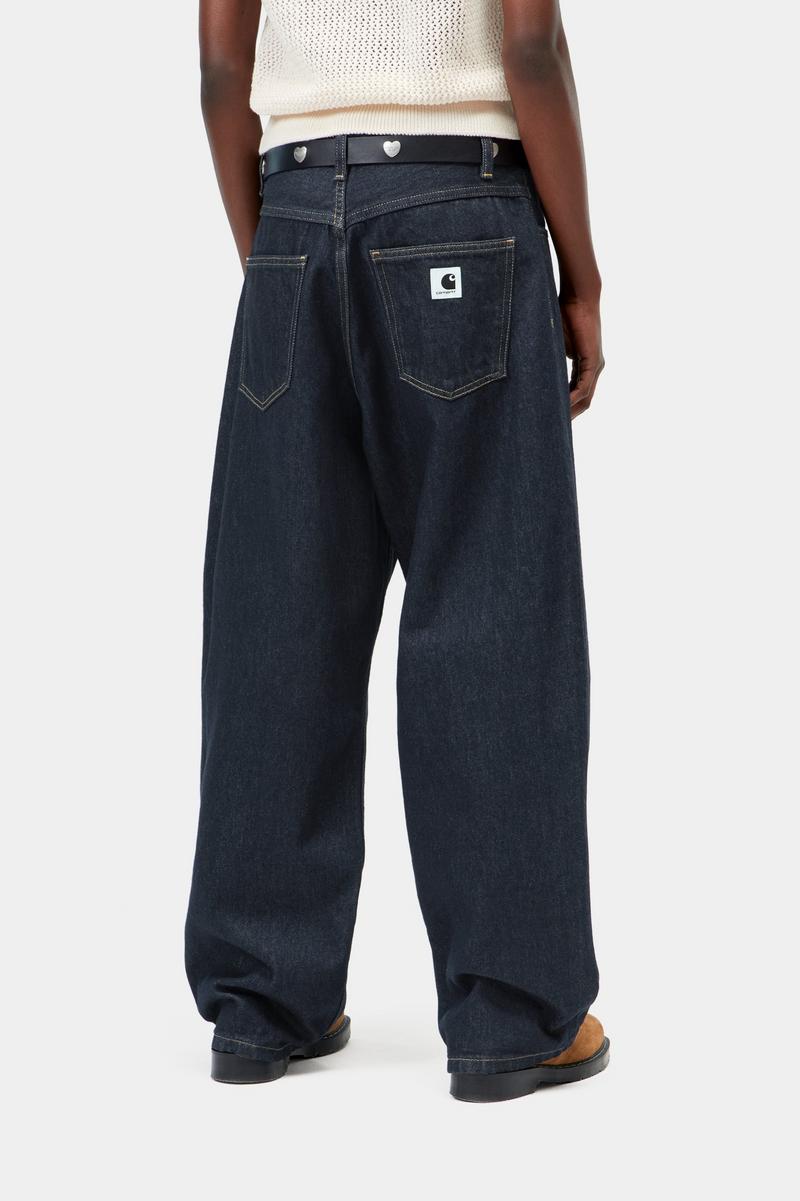Carhartt Brandon Pant - Blau, gespült