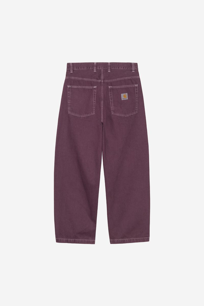 Carhartt Brandon Pant - Gemütliches Lila, steingefärbt