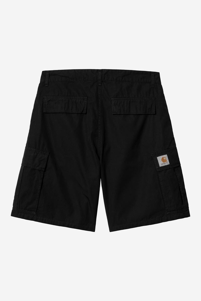 Carhartt Cole Cargo Short - Schwarz, stückgefärbt