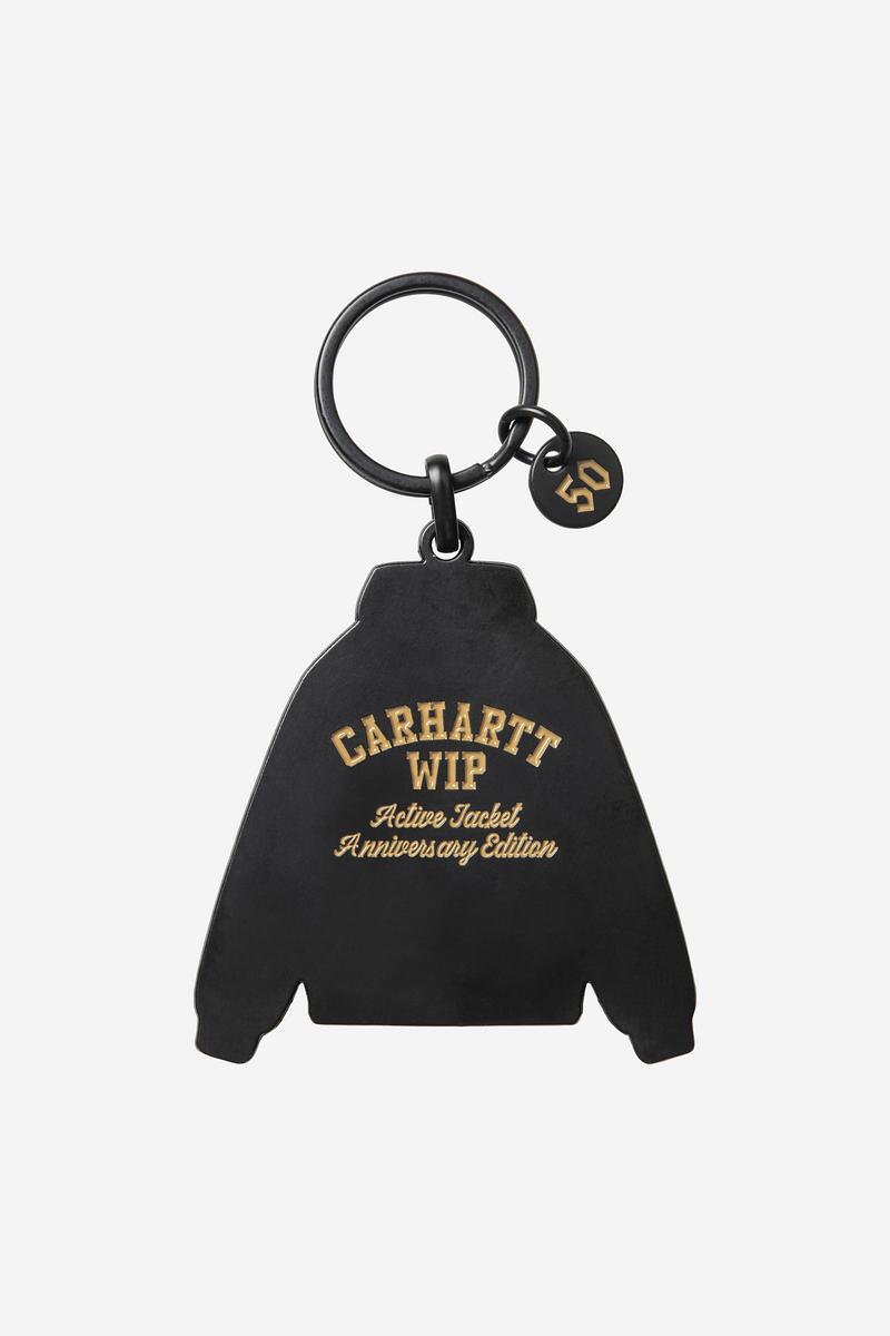 Carhartt OG Active Jacket 50th Anniversary Edition Keychain - Hamilton Brown