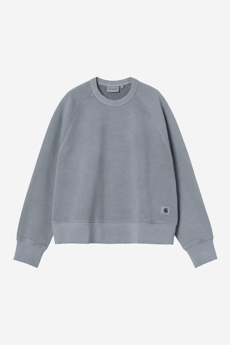 Carhartt Torion Sweatshirt - Büroblau, Grind-Waschung