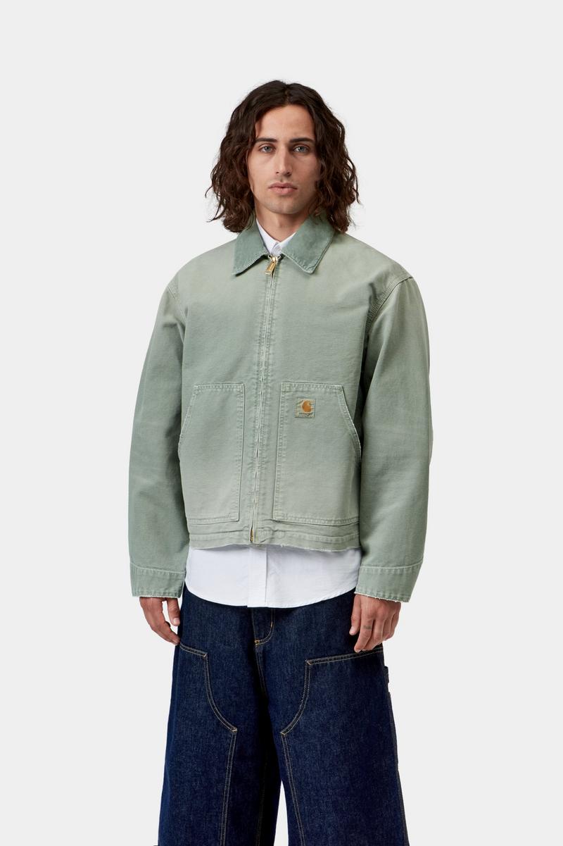 Carhartt OG Arcan Jacket - Shady Green / Shady Green, Destroy-Waschung