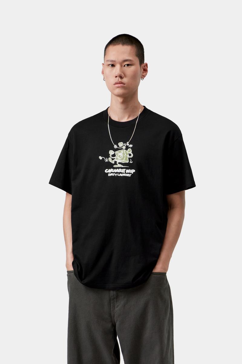 Carhartt S/S Dirty Laundry T-Shirt - Schwarz