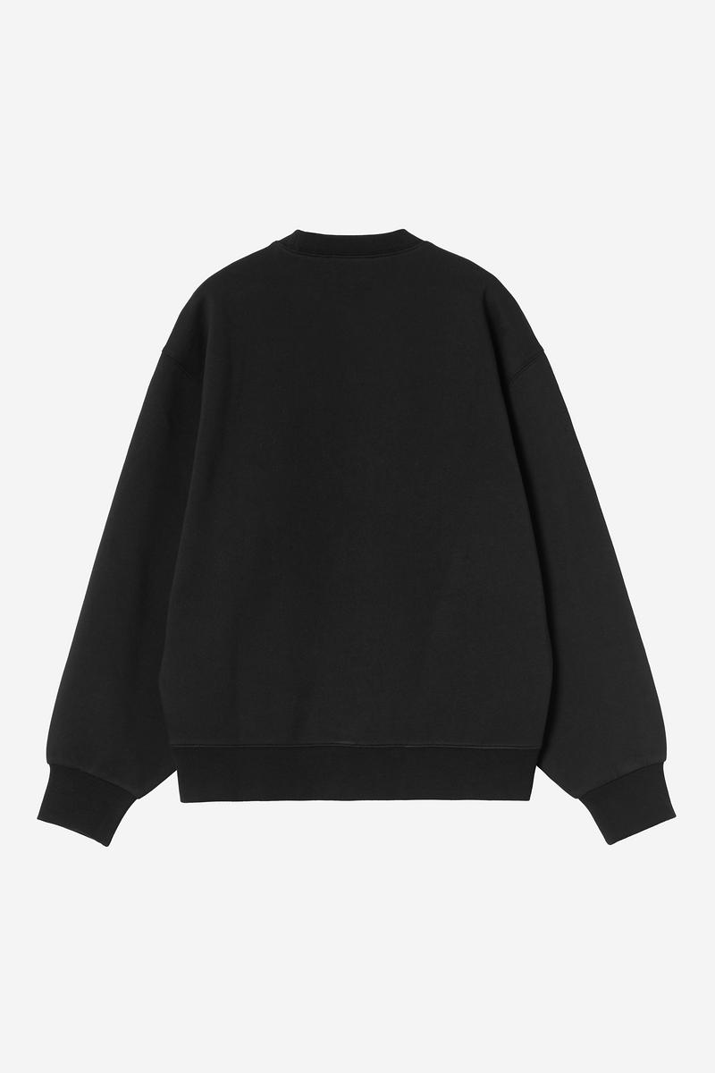 Carhartt Cloud Heart Sweatshirt - Schwarz / Weiß