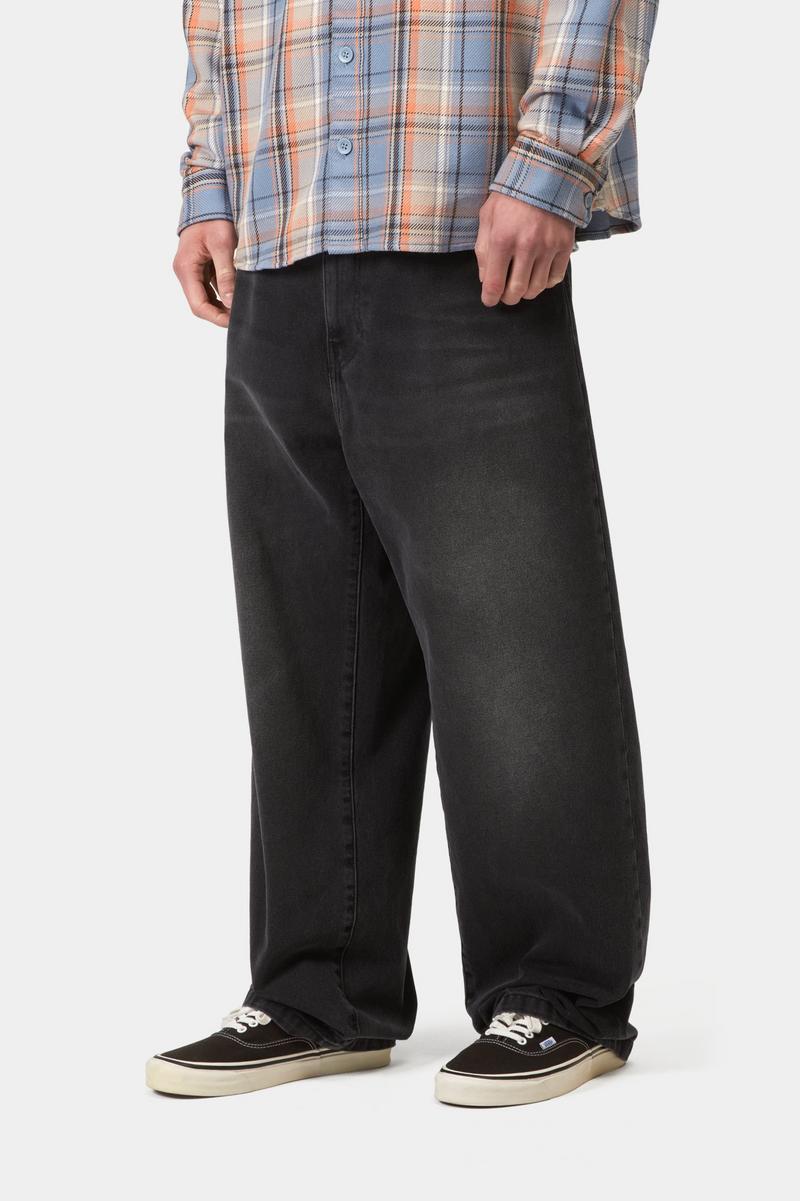 Carhartt Landon Pant - Schwarz, gebleicht getragen