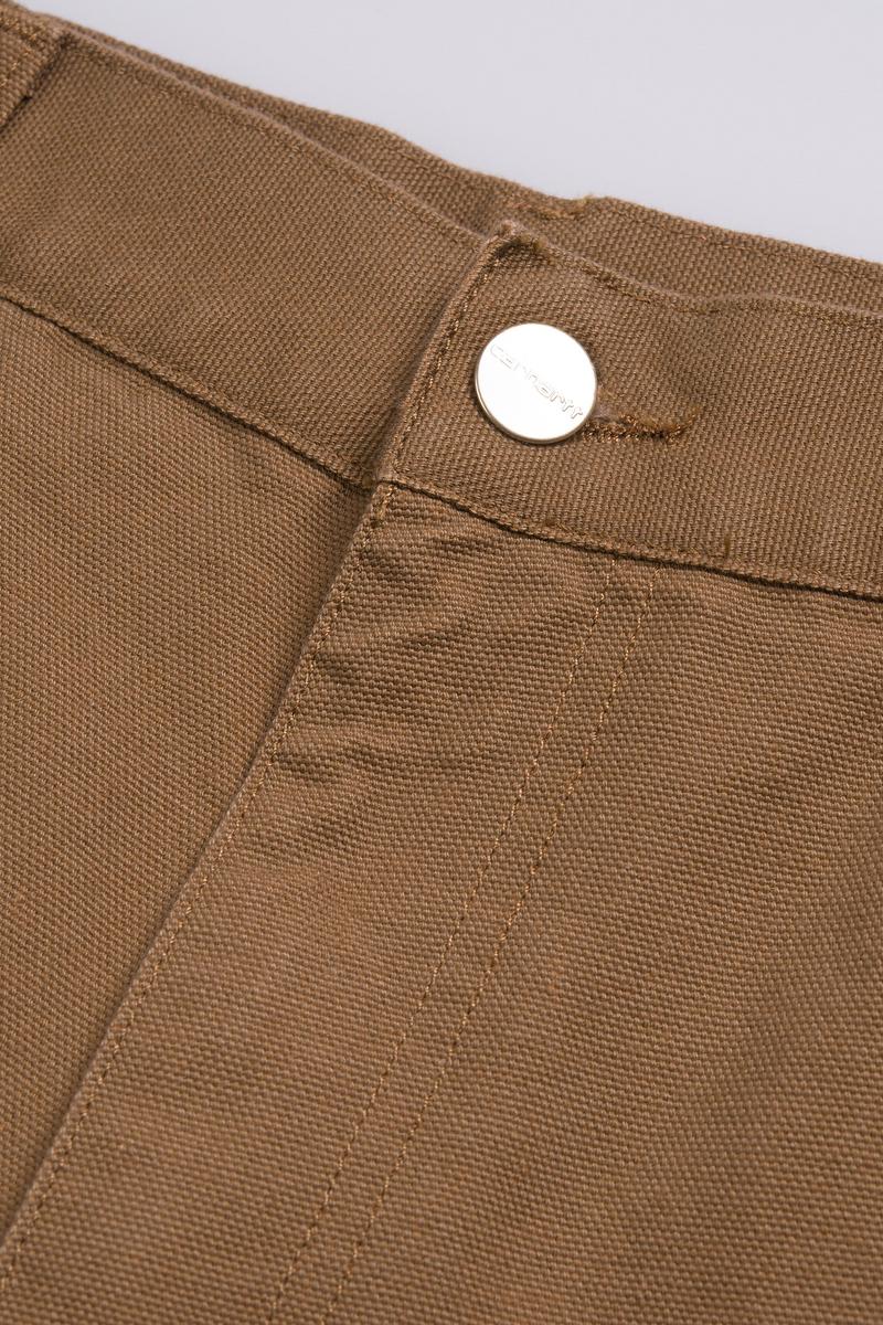 Carhartt Single Knee Short - Hamilton Brown, gespült