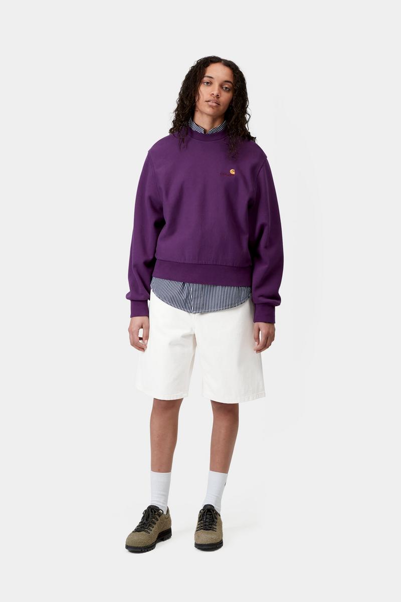 Carhartt Brandon Short - Weiß, gespült