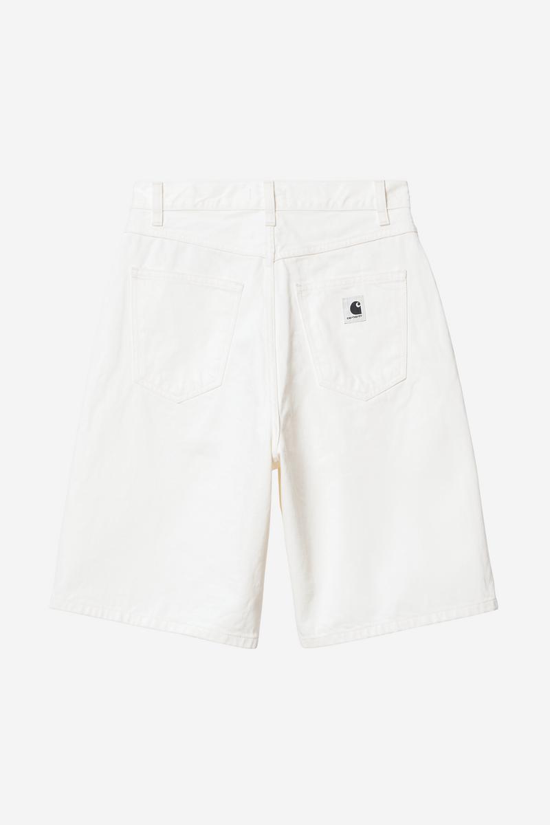 Carhartt Brandon Short - Weiß, gespült
