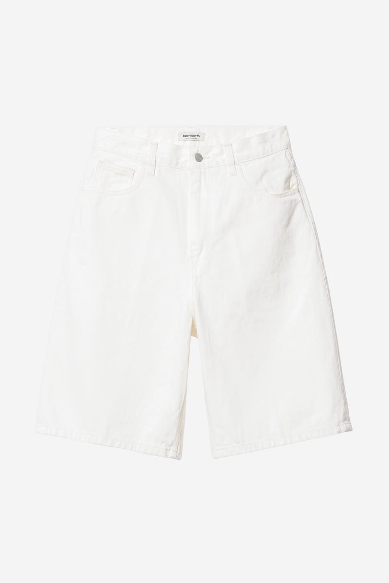 Carhartt Brandon Short - Weiß, gespült