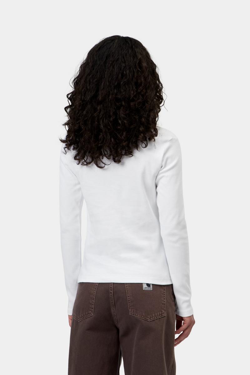 Carhartt L/S Philipa T-Shirt - Weiß
