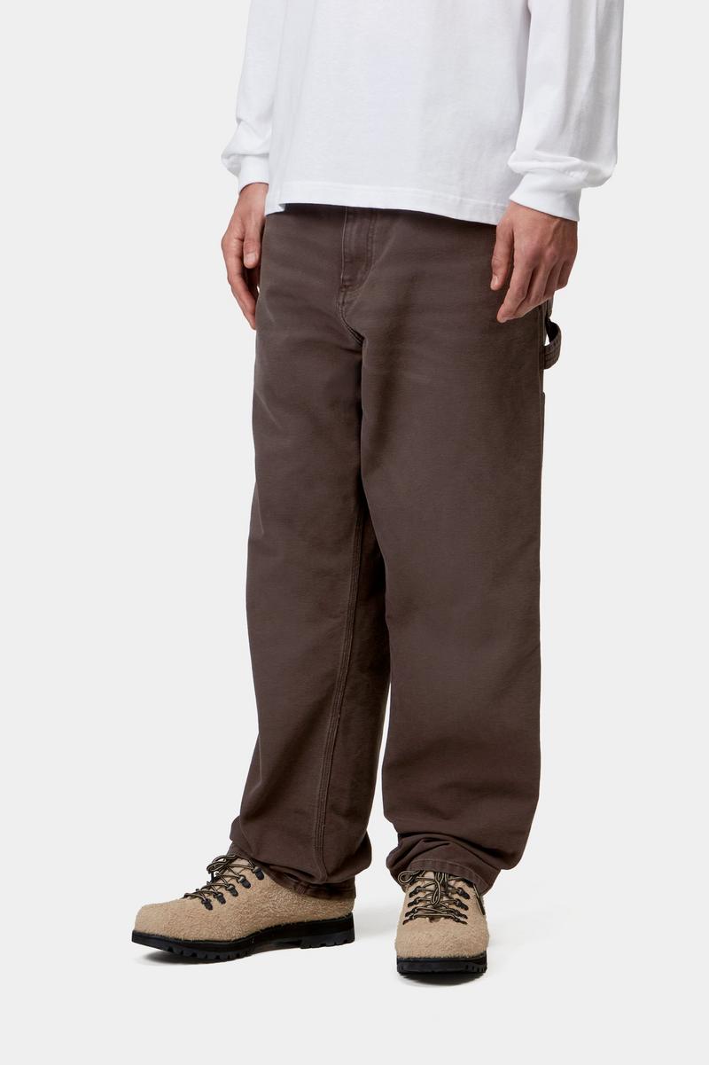 Carhartt Single Knee Pant - Tabak, Steinleinwand