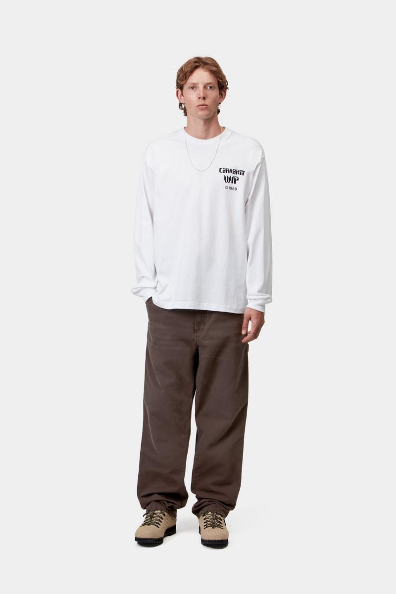 Carhartt Single Knee Pant - Tabak, Steinleinwand