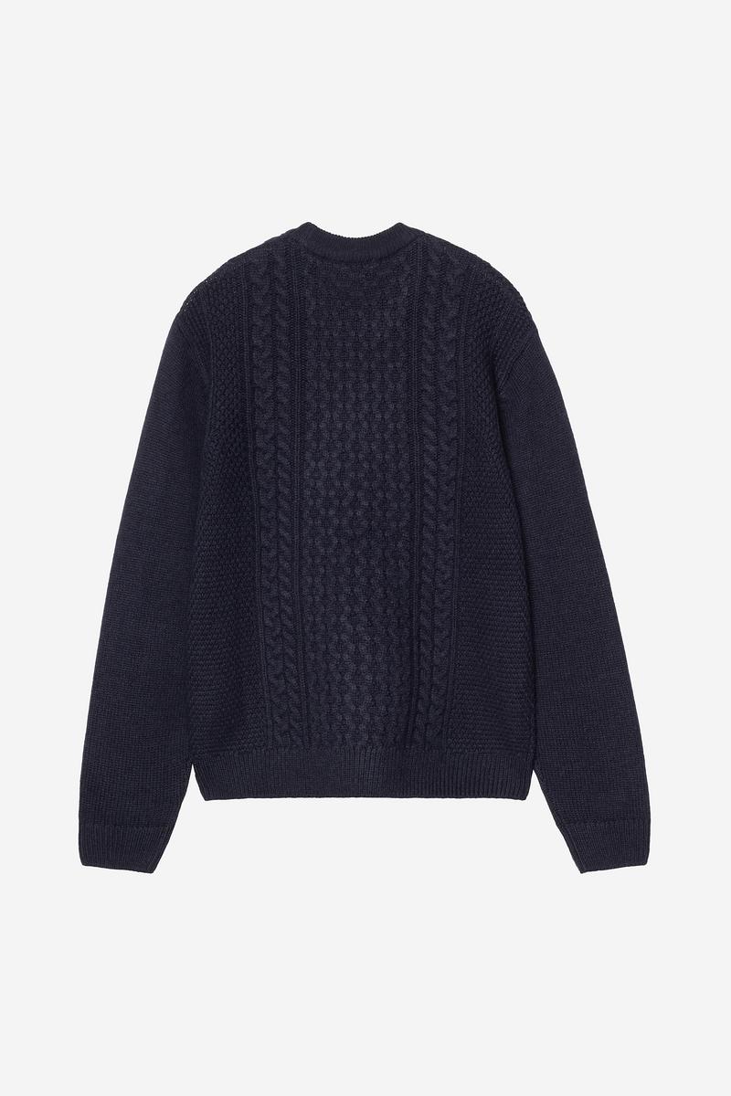 Carhartt Caster Knit Sweater - Dunkles Marineblau