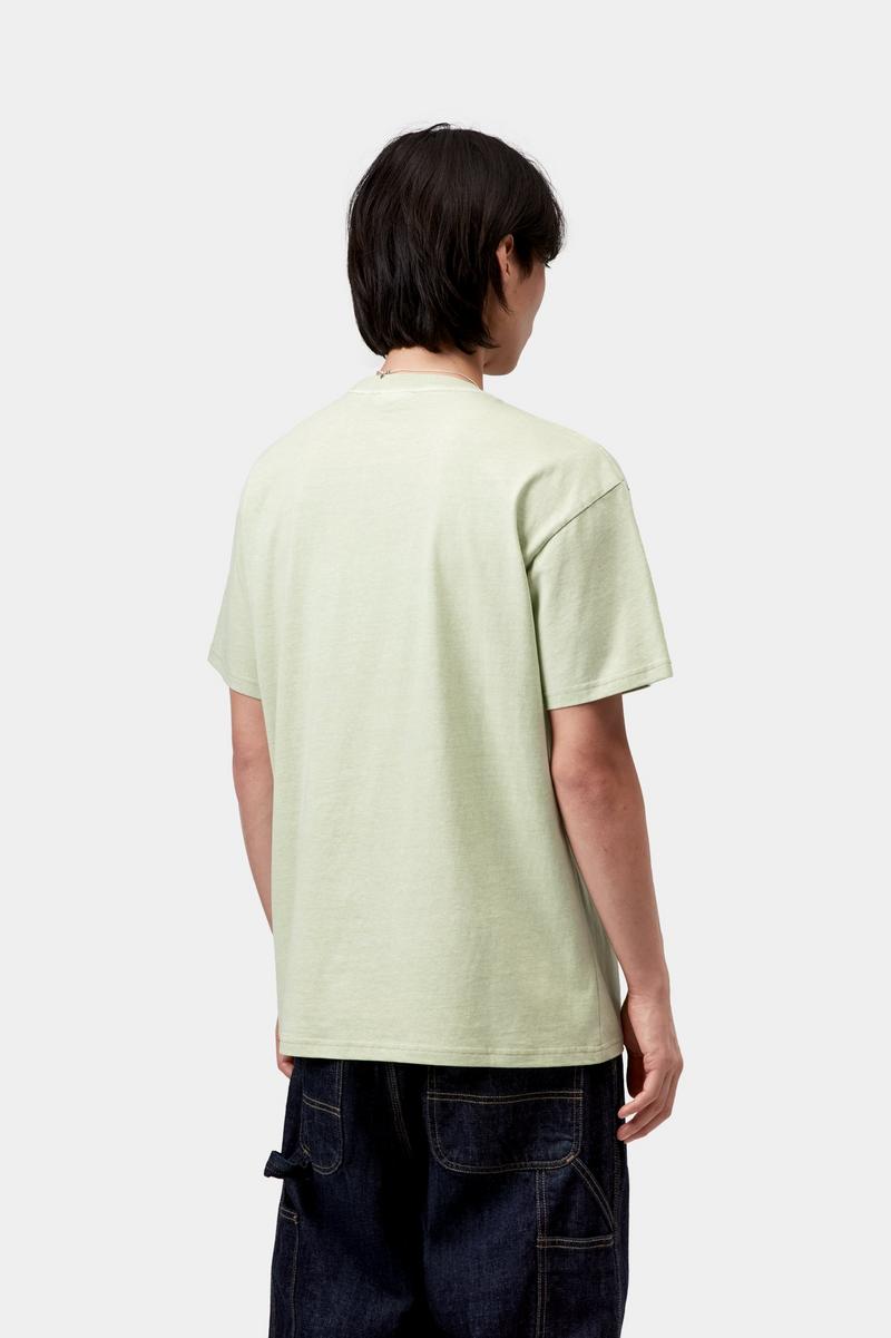 Carhartt S/S Helix Redux T-Shirt - Helles Oliv, stückgefärbt