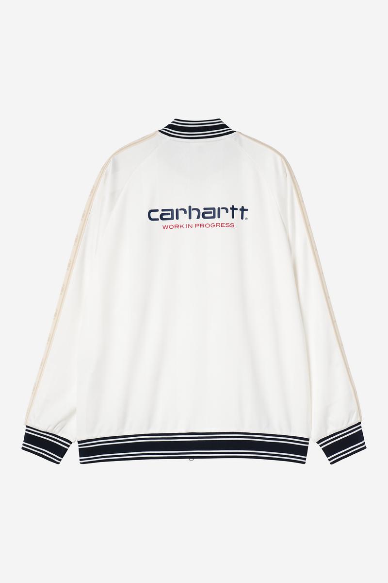 Carhartt F.C.Real Bristol x WIP Varsity Track Jersey Blouson - Weiß