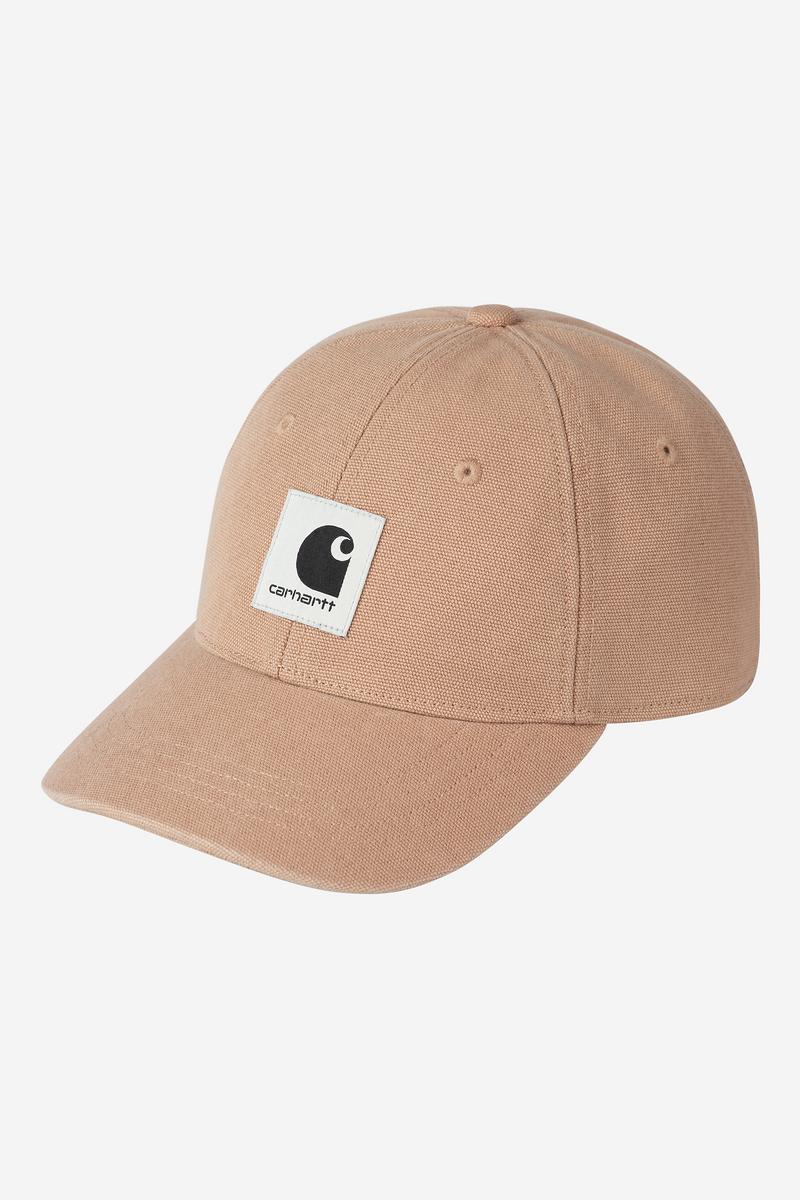 Carhartt Canvas Cap - Dusty H Brown, Stonewashed