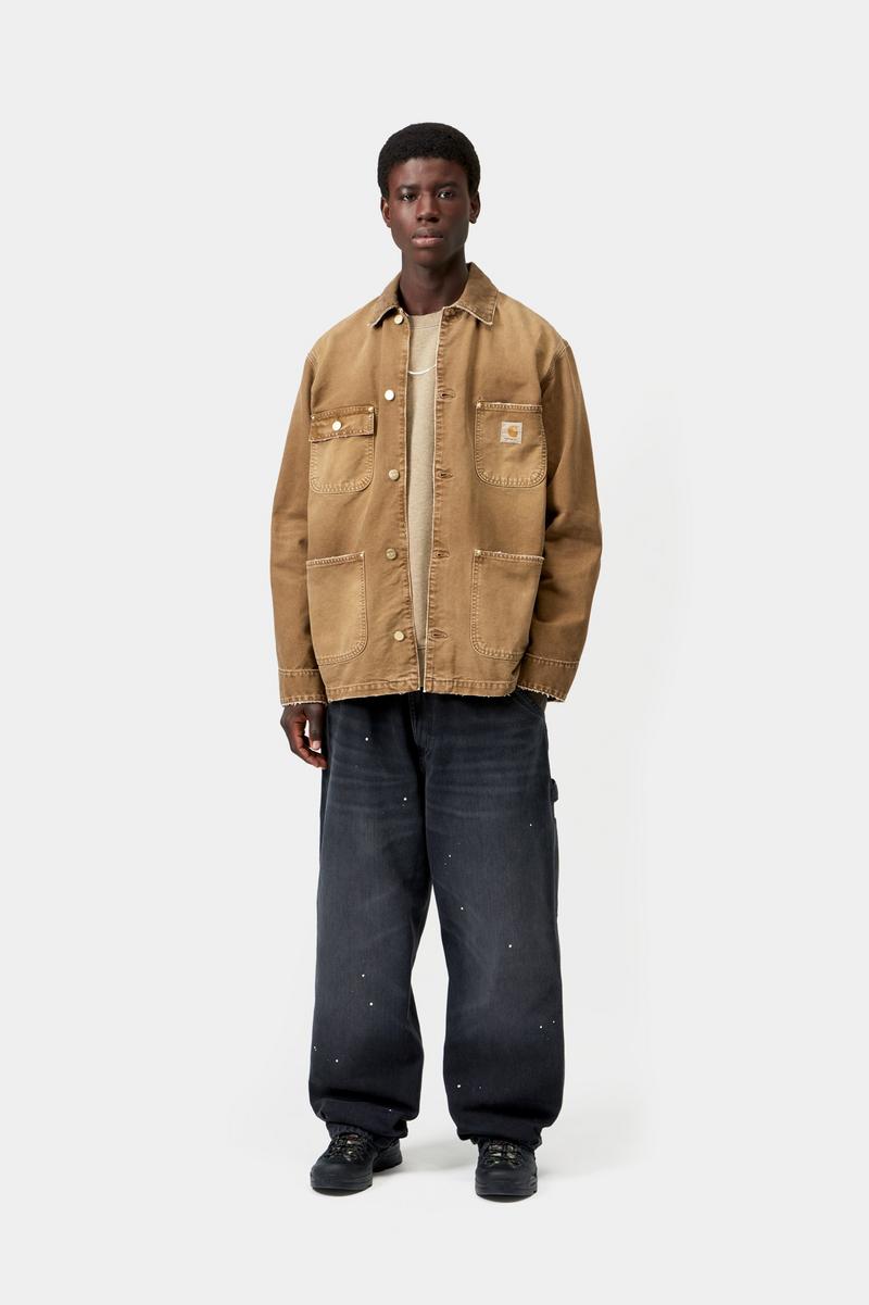 Carhartt OG Chore Coat - Hamilton Brown / Hamilton Brown, Destroy-Waschung