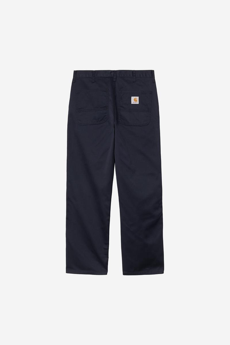 Carhartt Simple Pant - Dunkles Marineblau, gespült