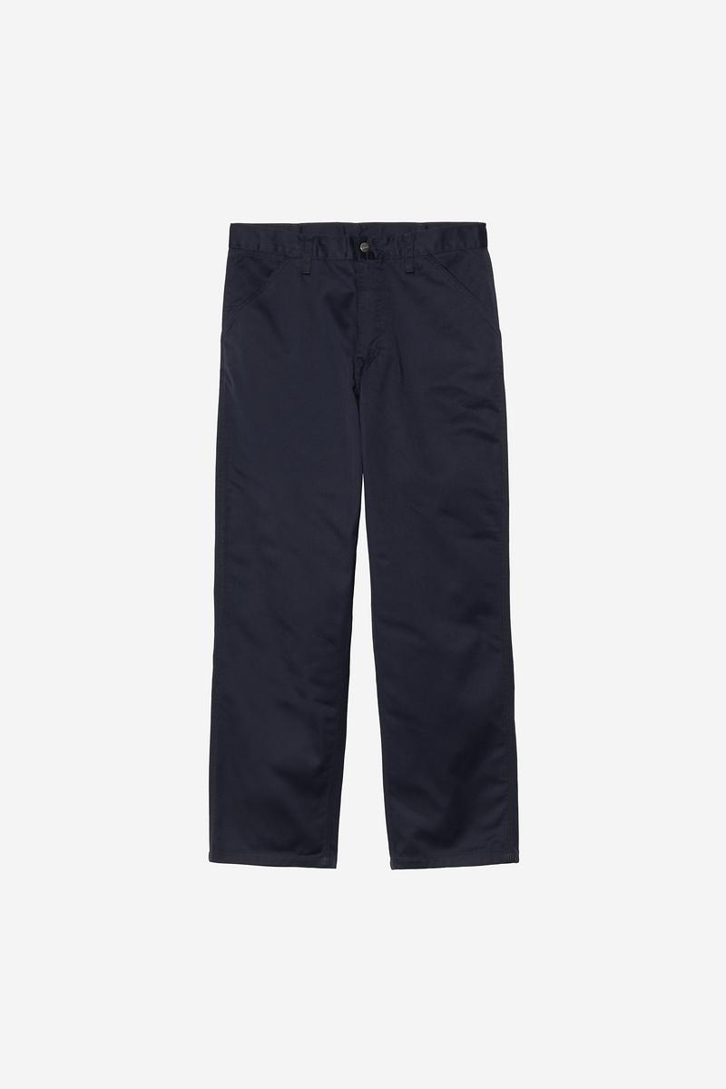 Carhartt Simple Pant - Dunkles Marineblau, gespült