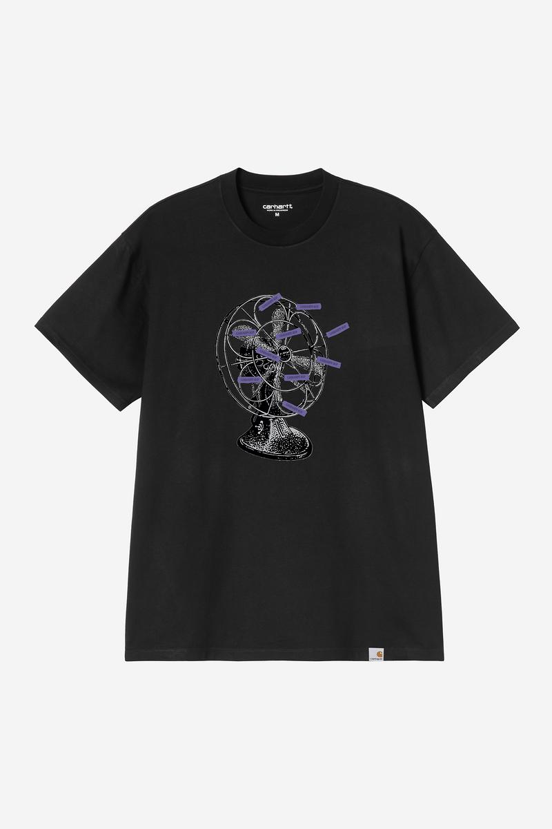 Carhartt S/S Fan T-Shirt - Schwarz