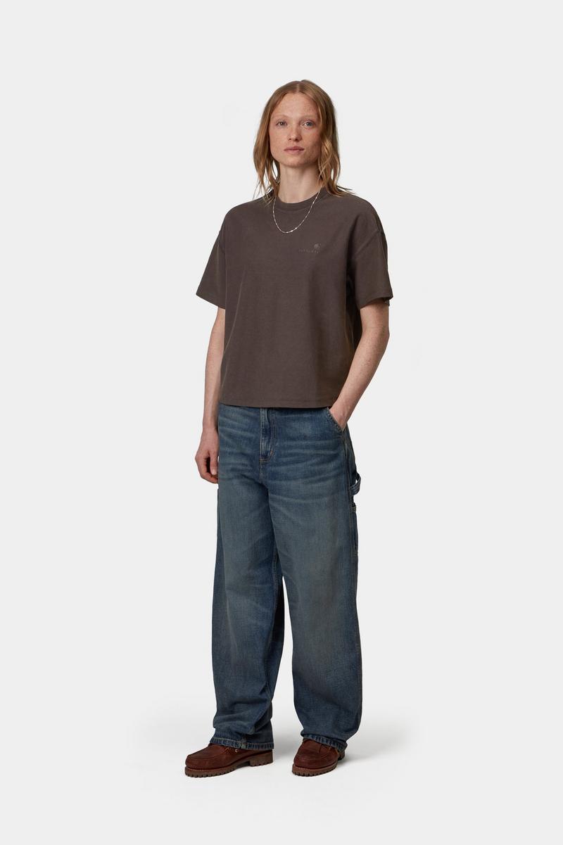 Carhartt S/S Lambert T-Shirt - Tabak, Mondwaschmittel