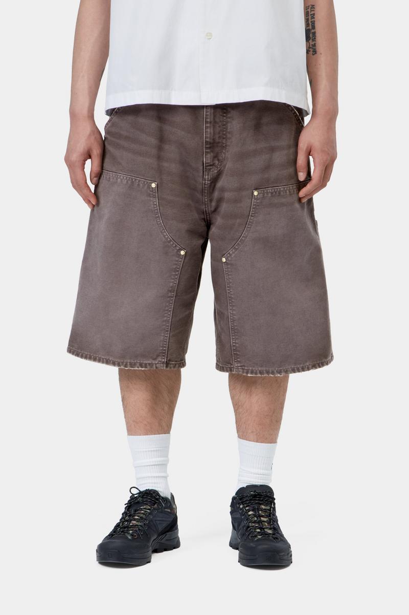 Carhartt OG Double Knee Short - Tabak, Wäsche zerstören