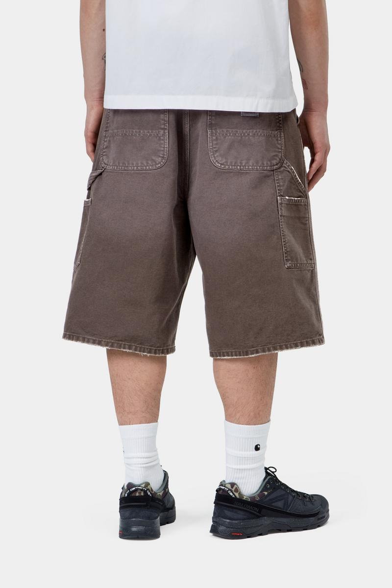 Carhartt OG Double Knee Short - Tabak, Wäsche zerstören