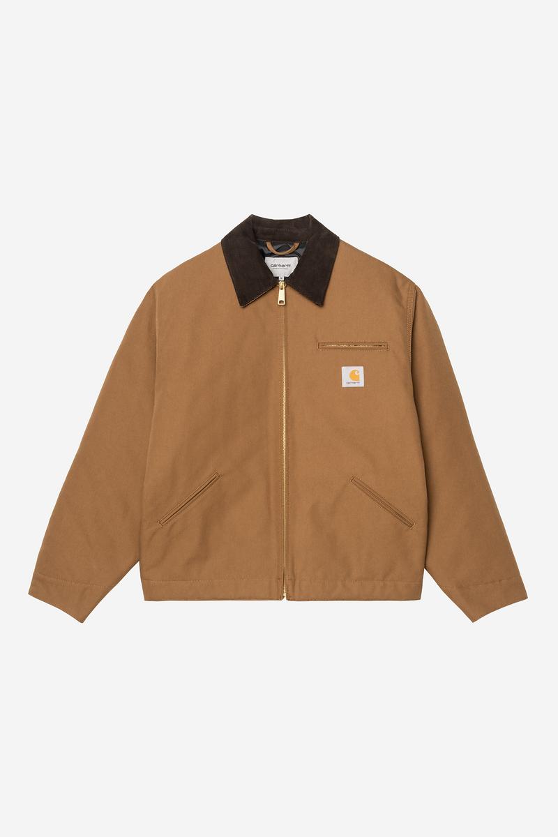 Carhartt OG Detroit Jacket (Winter) - WIP H Braun / Tabak, starr