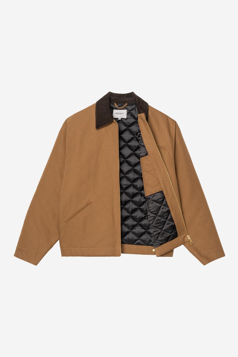 Carhartt OG Detroit Jacket (Winter) - WIP H Braun / Tabak, starr