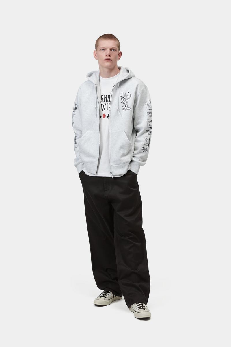 Carhartt Hooded Playing Cards Jacket - Ash Heather