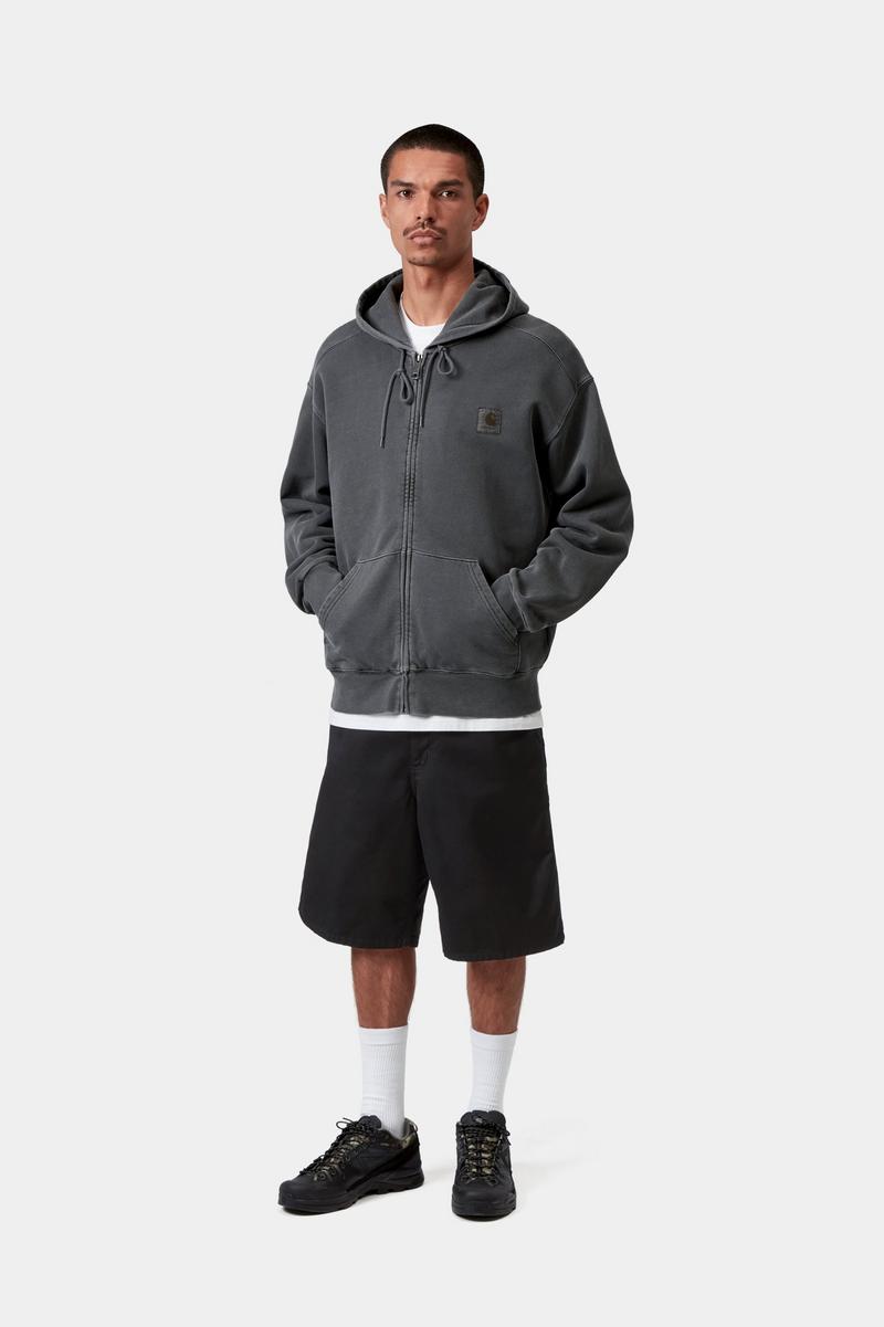 Carhartt Simple Short - Schwarz, gespült