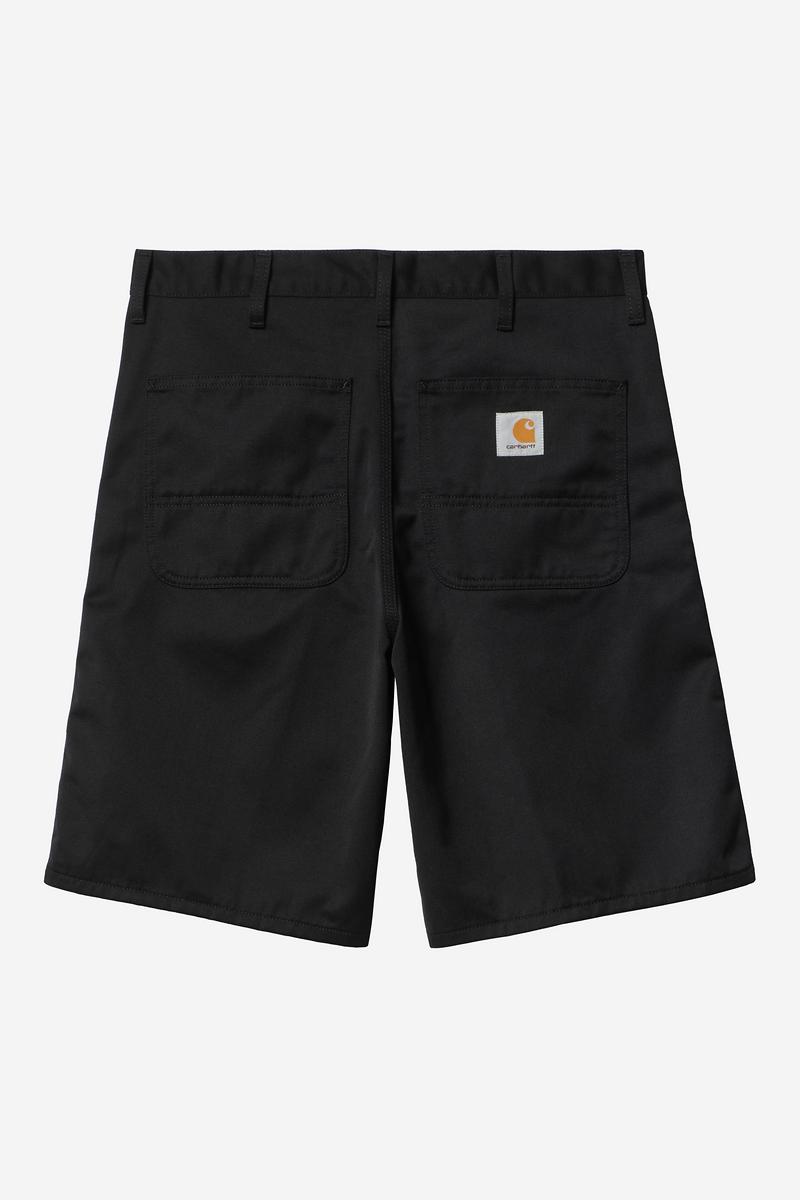 Carhartt Simple Short - Schwarz, gespült