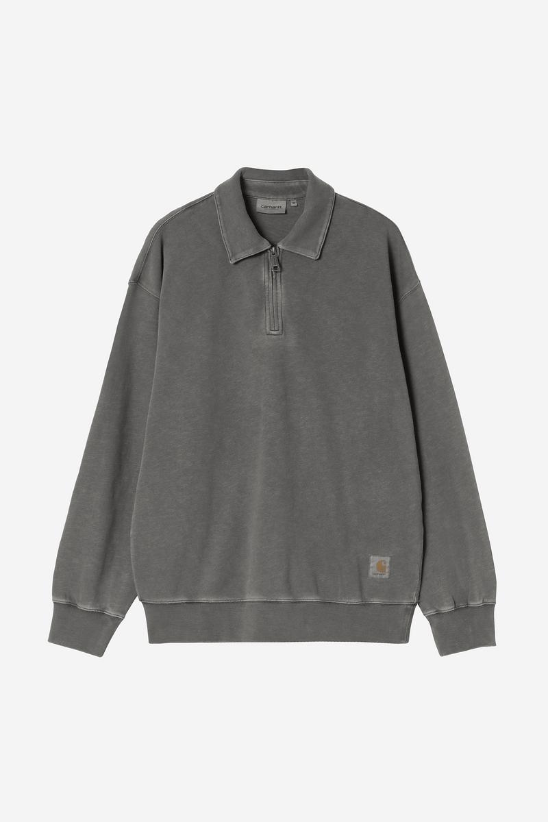 Carhartt Harper Polo - Schwarz, stückgefärbt