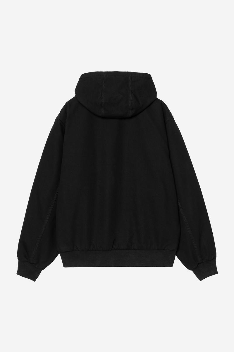 Carhartt OG Active Jacket - Schwarz, gespült