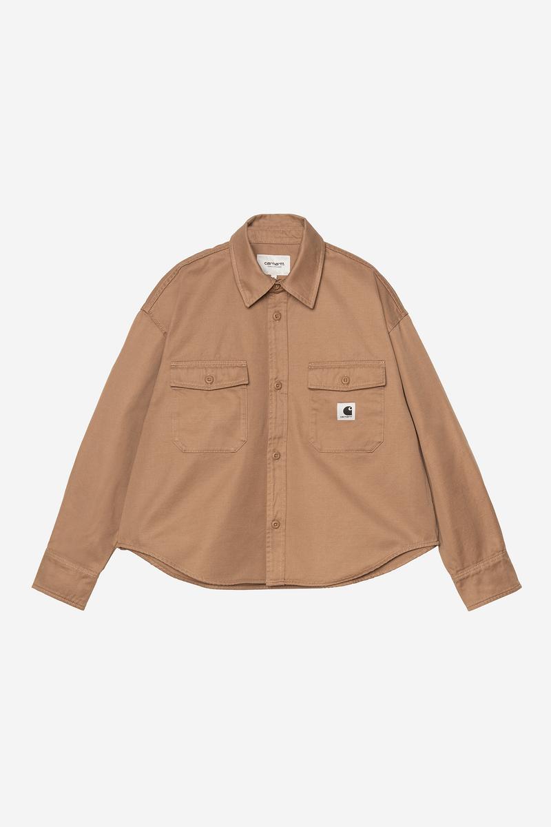 Carhartt Kelly Shirt Jac - Erdnuss, abgespült