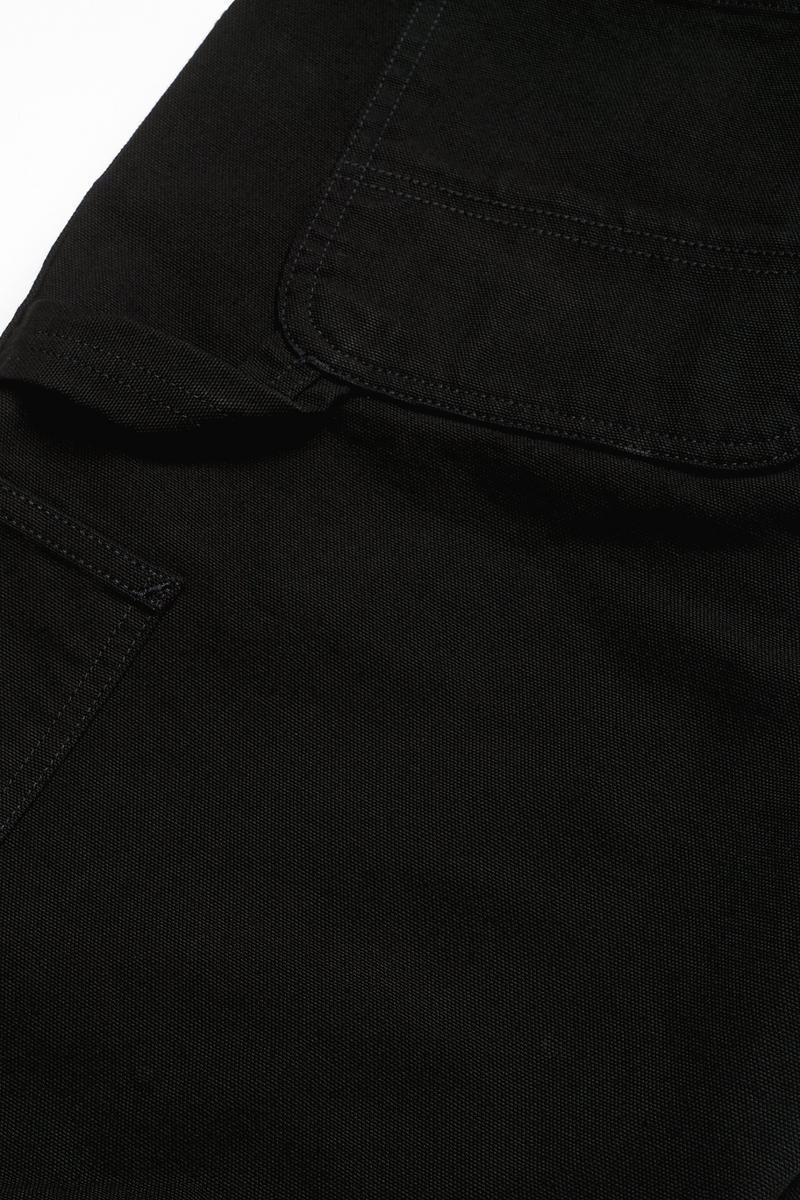 Carhartt Double Knee Pant - Schwarz, gespült