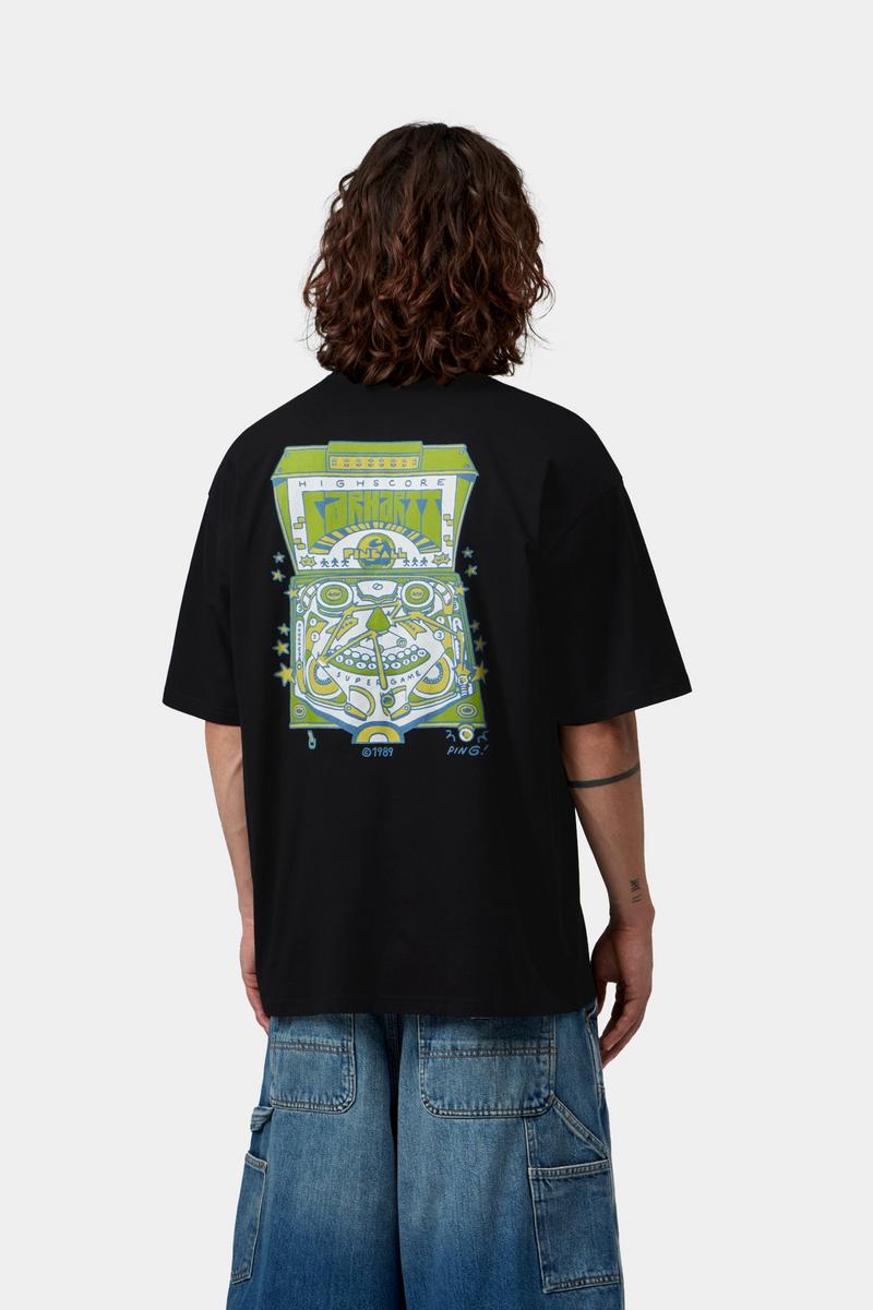 Carhartt S/S Pinball T-Shirt - Schwarz